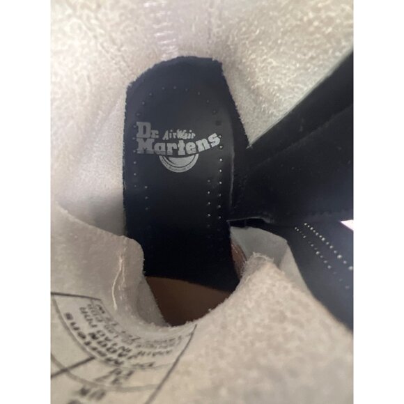 Dr. Martens Jadon White Woman Platform Leather Boots Size EU 37 US 5 US Smooth L - Picture 10 of 13